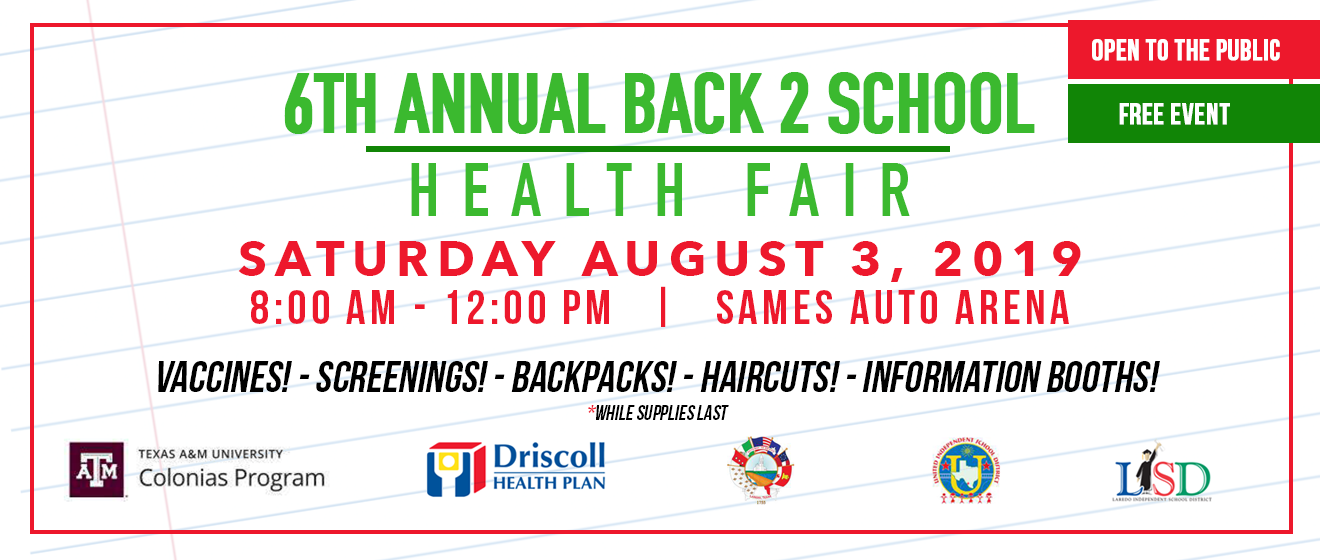 6th Annual Back 2 School Health Fair